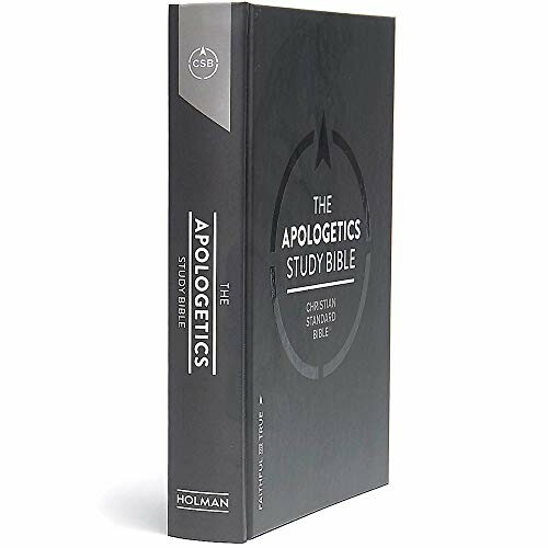 The Apologetics Study Bible in black cover