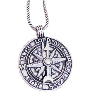 Trust in The Lord Locket Necklace
