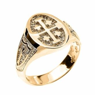 Jerusalem Cross Ring