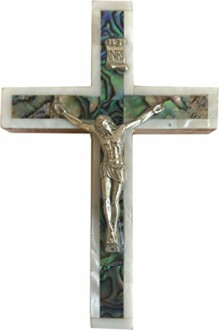 Holy Land Cross with Mother of Pearls