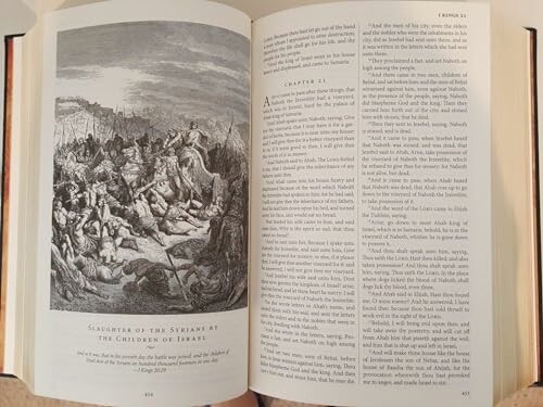 Open book with illustration and text on both pages.