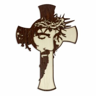 Midrean Wooden Catholic Jesus Christian Crucifix Wall Cross
